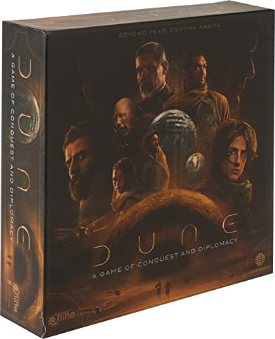 Gale Force Nine: Dune, A Game of Conquest and Diplomacy, Science Fiction Board Game, 30 to 60 Minute Play Time, 2 to 4 Players, for Ages 12 and up