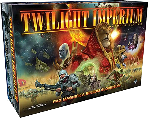 Twilight Imperium 4th Edition Board Game | Strategy Board Game for Adults and Teens | Adventure Game | Ages 14 and up | 3-6 Players | Average Playtime 4-8 Hours | Made by Fantasy Flight Games