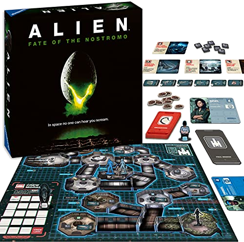 Ravensburger Alien: Fate of The Nostromo Board Game for Ages 10 & Up A Cooperative Strategy Game of Suspense