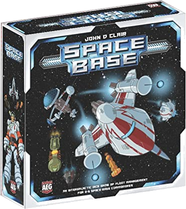 AEG Space Base | Space Exploration Engine Building Interactive Family Dice Game | Blend of Strategy & Luck | Easy to Learn | 2-5 Players | Ages 10+