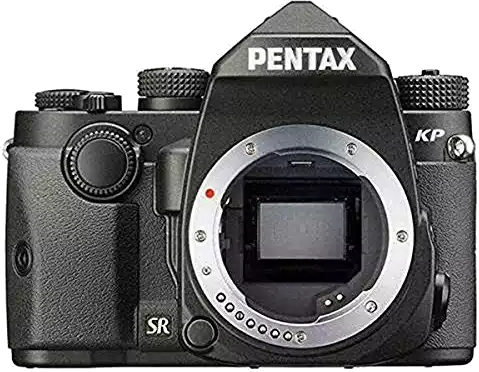 Pentax KP 24.32 Ultra-Compact Weatherproof DSLR with 3" LCD, Black
