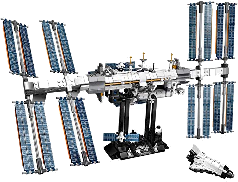 LEGO Ideas International Space Station 21321 Building Kit, Adult Set for Display, Makes a Great Birthday Present (864 Pieces)