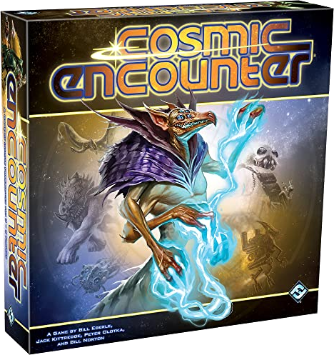 Cosmic Encounter 4th Edition Board Game by Fantasy Flight Games - Classic Intergalactic Conquest Strategy Game for Kids and Adults, Ages 14+, 3-5 Players, 1-2 Hour Playtime