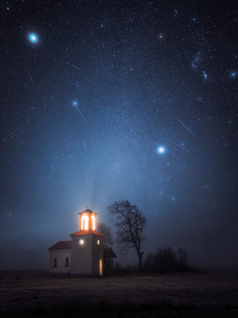 Geminidi Meteor Shower - Mihail Minkov
