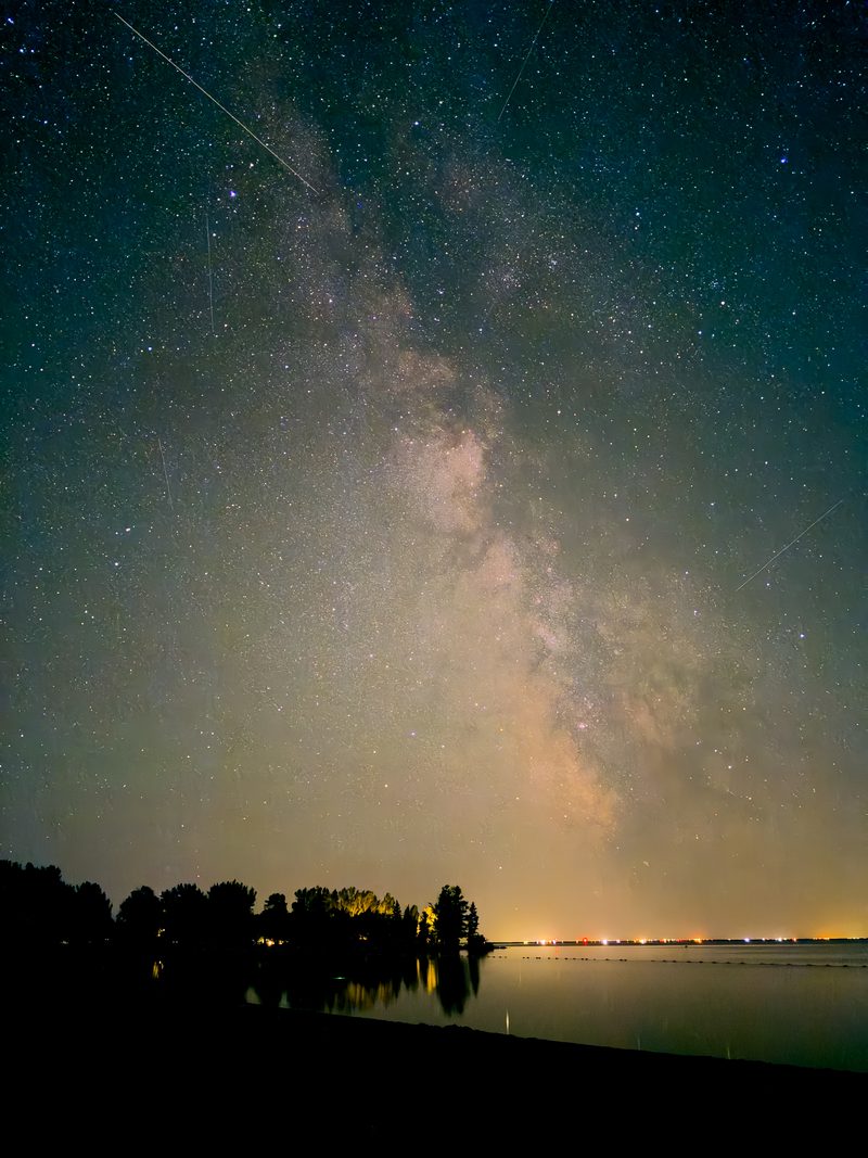 Camping under the Milky Way, shot by Zahari Dimitrov on an iPhone 16 Pro Max