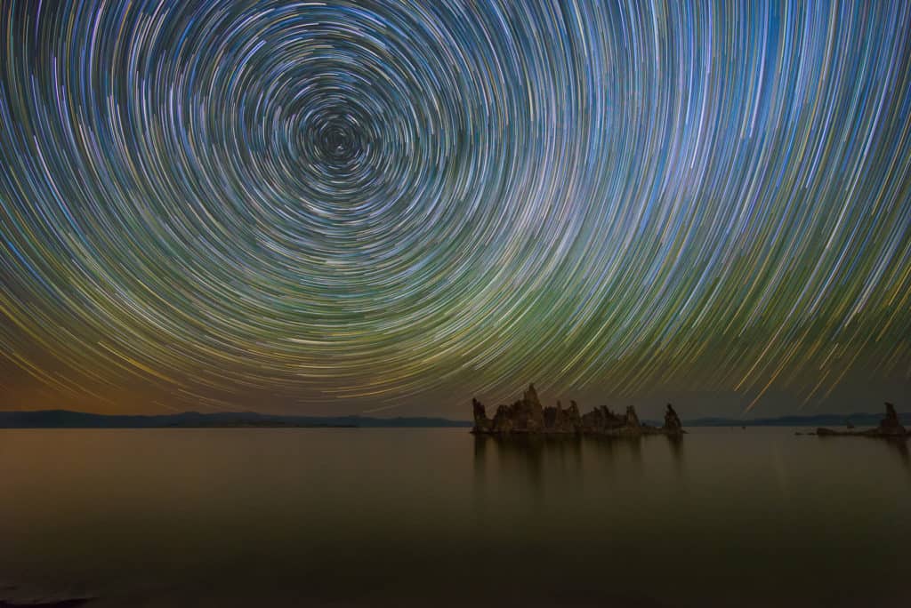 Star trails