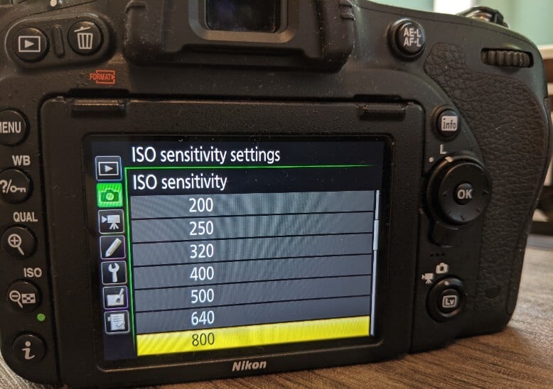 ISO  landscape astrophotography