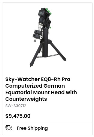 SW EQ8 RH Pro