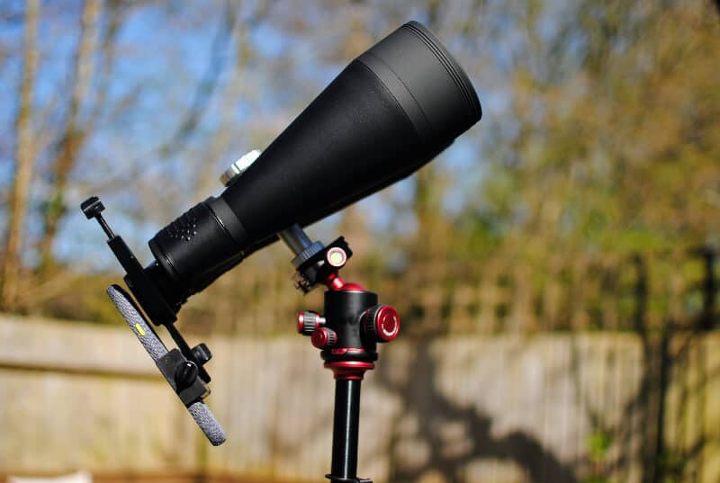 celestron 20x80 skymaster binoculars with smartphone adapter for astrophotography