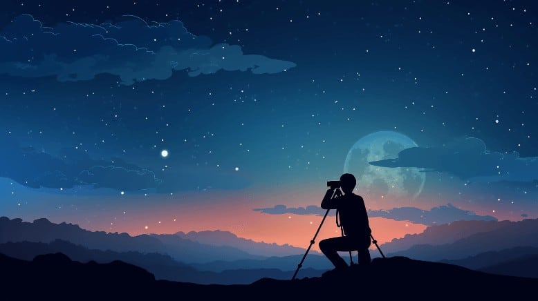 photographing the milky way