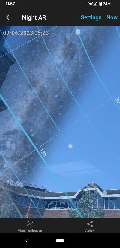 planning taking photos of stars