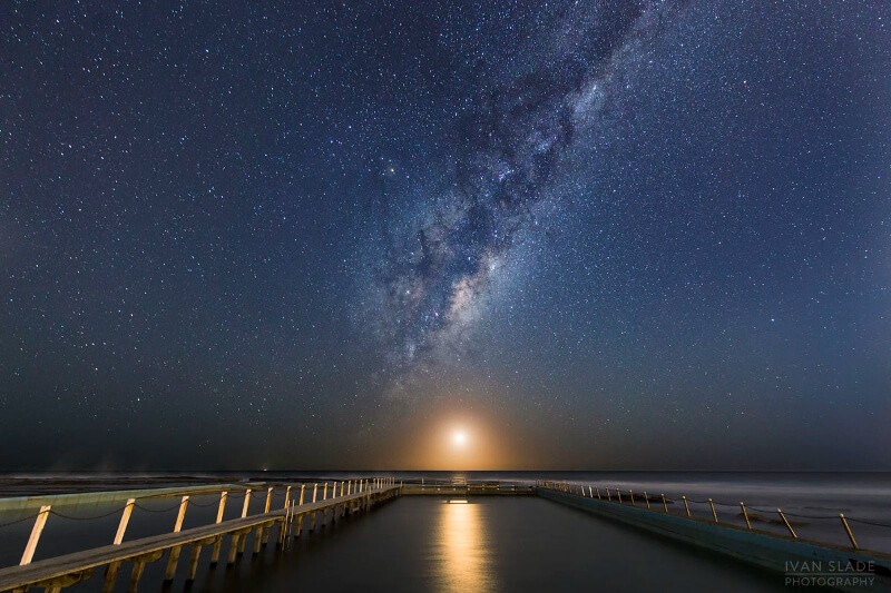 shooting the milky way
