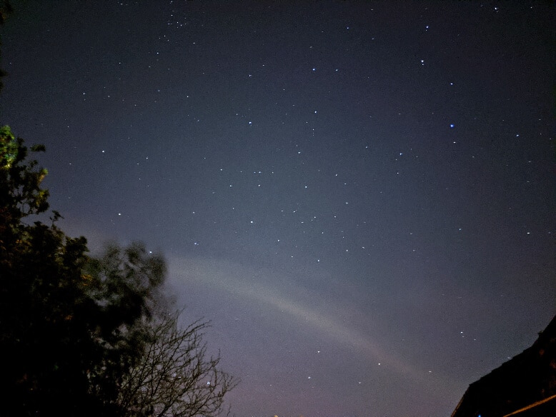 skyglow light pollution urban astrophotography