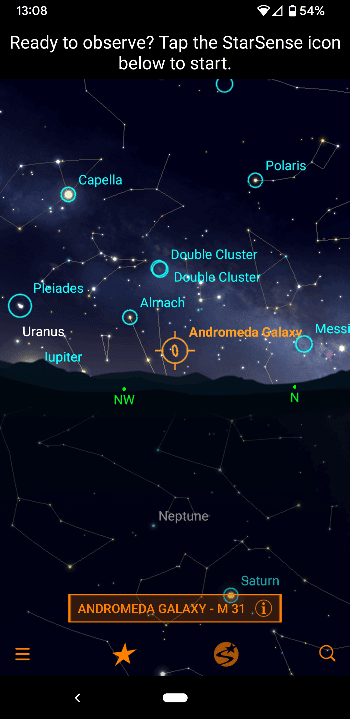 starsense dobsonian app
