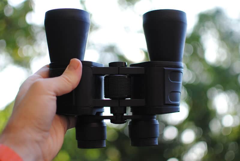 spotting scope or binoculars