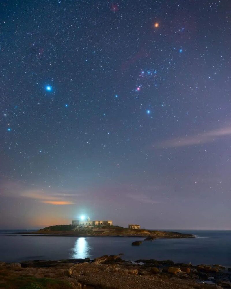 Dario Giannobile - Orione Above Isola delle Correnti - Sicily