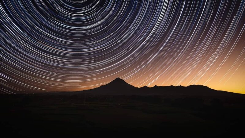 Fujifilm X-T4 star trails