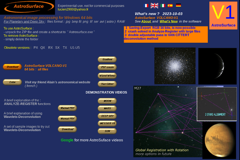 astrosurface software