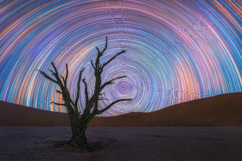 Daniel Viñé Garcia star trails