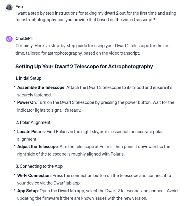 chatgpt astrophotography tutorial