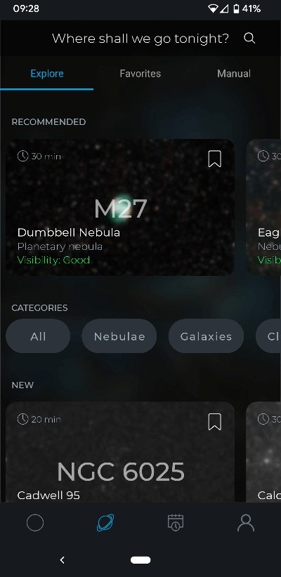 Unistellar Odyssey Pro App