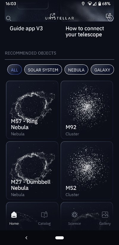 Unistellar app