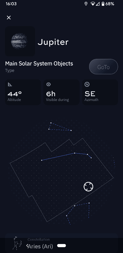 Unistellar Odyssey app