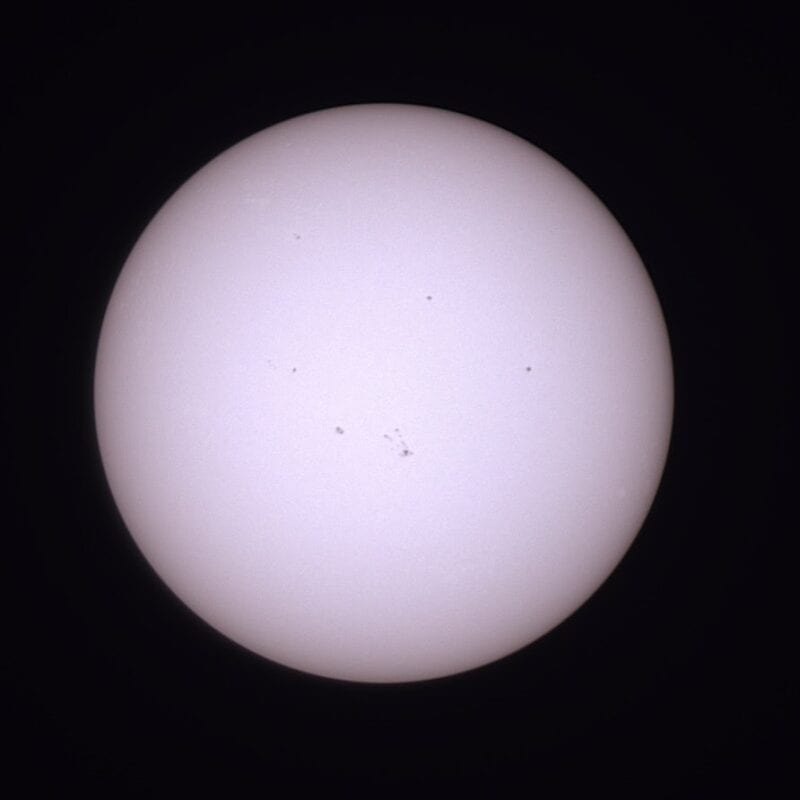 dwarf 2 fits solar image no processing