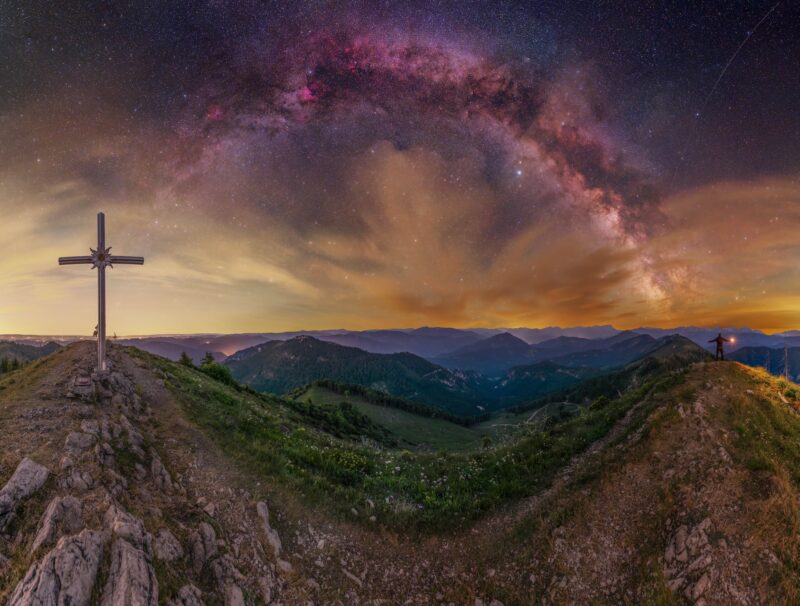 Almkogel 20mm Pano by Mario Oberlaber