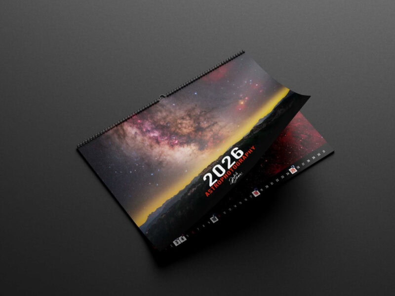 Jakob Sahner Astrophotography Calendar 2026