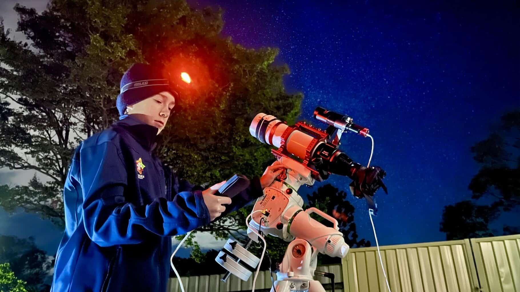 Deep-Sky Imaging at Age 15: A Case Study of Charlie Marzolla