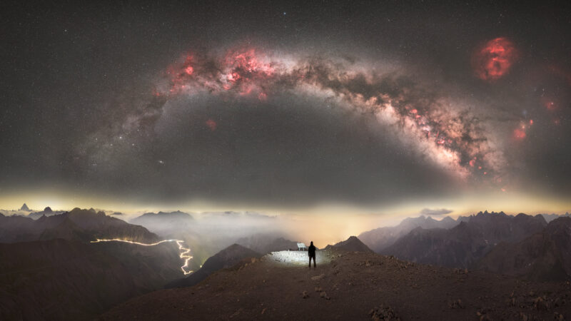 Where the Alps meet the Milky Way - Luca Gallucci