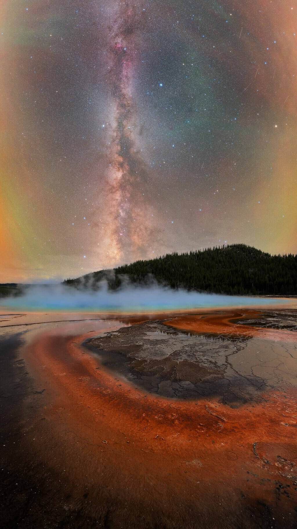 Firewater Milky Way landscape by Baillie Farley