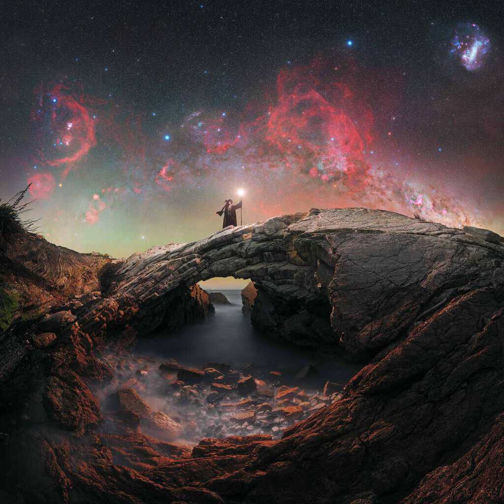 Galactic Gandalf Milky Way photo by Evan McKay
